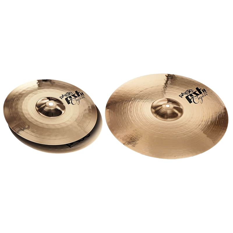 Paiste PST 8 Reflector Cajon Set 12 / 16" Cymbal Pack image 1