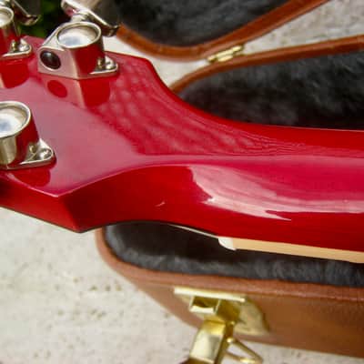 ♚ GEM !♚ 2013 Gibson ES-335 Dot Figured LEFT HANDED ♚ CHERRY 'AAA' FLAME ♚ 60's Neck *Lefty image 11