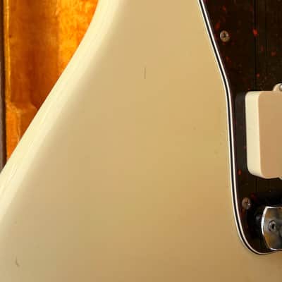 1999 Fender AVRI Jazzmaster Olympic White image 3