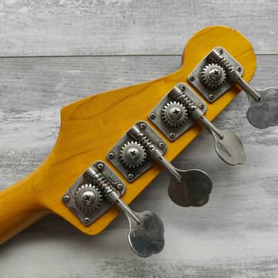 2008 Fender Japan ‘62 Reissue Jazz Bass (Refinished Pink) image 10