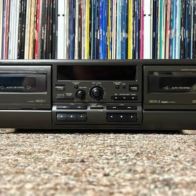 Technics RS-TR474 Dual Stereo Cassette Deck Player Recorder PARTS/REPAIR READ image 3