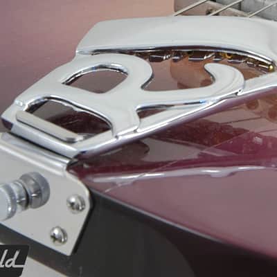 Adapter bracket to swap Rickenbacker trapeze tailpiece for R or harp image 2