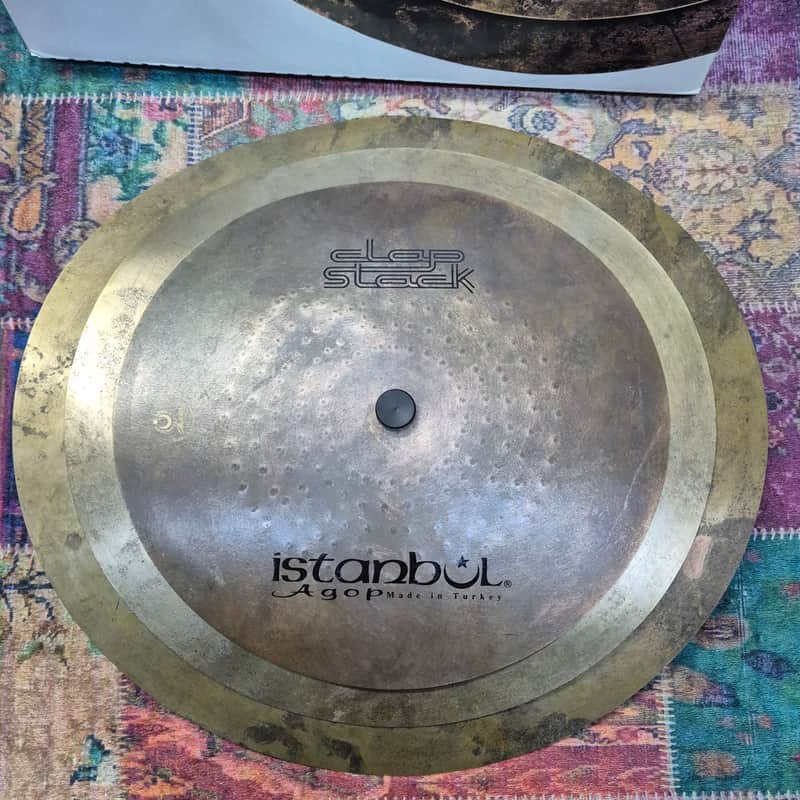 Istanbul Agop Clap Stack 11/13/15" Cymbal Trio 2020 - Traditional image 1