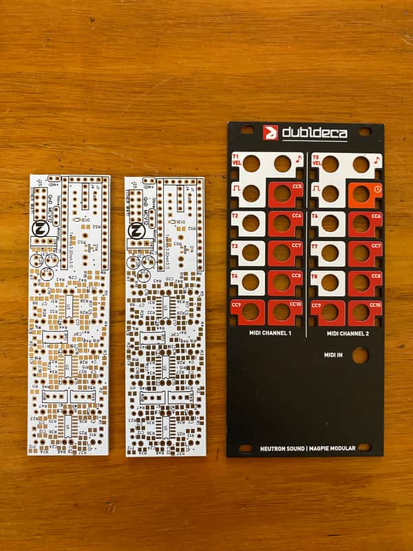 Magpie Modular Dubldeca-Octatrack 2016 Black panel & Pcb´s | Reverb