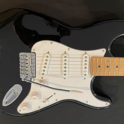 Harley Benton ST-6MN BK 2025 High Gloss Black Strat w/ Tremolo Bar image 1