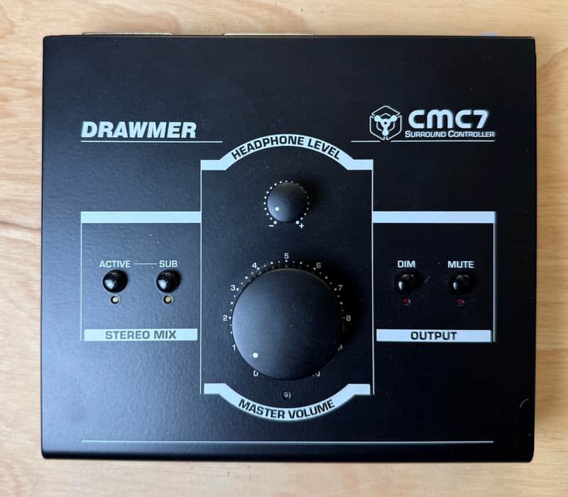 Drawmer CMC7 Surround Monitor Controller 2014 - Present - Black image 1