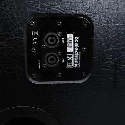 TC Electronic K-210 Bass Cabinet 2010s - Black image 3