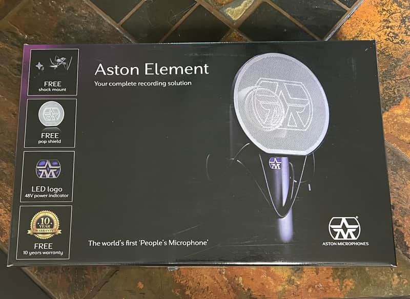 Aston Element Bundle - Cardioid Large Diaphragm Condenser Microphone image 1