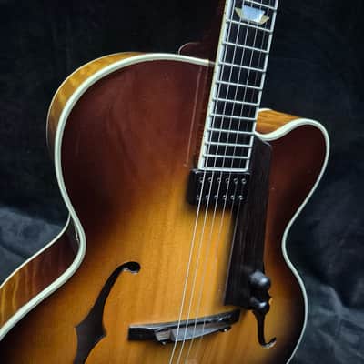 2002 Victor Baker Model 17 Archtop Guitar image 4