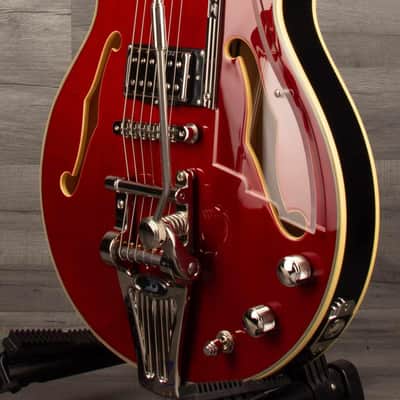 Duesenberg Starplayer TV Deluxe Electric Guitar - Crimson Red image 5