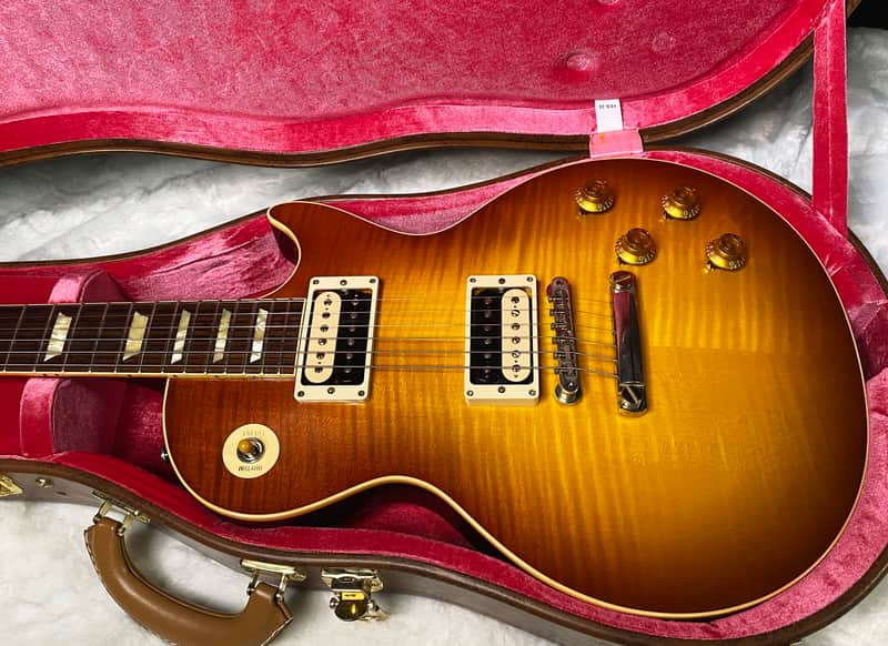 MINT! 2020 Gibson Custom Shop 1958 Les Paul Standard - Iced Tea Burst - Zebra Pick-Ups - Killer Flame Top! - Authorized Dealer - Only 8.1lbs!!! image 1