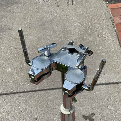 1990's Ludwig Double Tom Stand 9.5mm L Mount Arms image 4