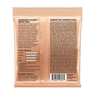 Ernie Ball Turbo Slinky Electric Guitar Strings 9.5-46 + 2 FREE Strap Locks 2025 image 2