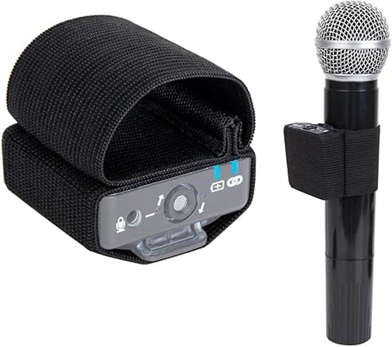 Hand Microphone Elastic Sleeve for Rode Wireless Go 2, Rode Wireless Pro Elastic Sleeve Accessories for speech, interview camera, wedding handheld microphone image 1