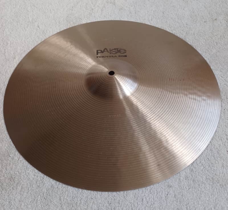 Paiste 18" Formula 602 Black Label 1978 heavy 1949 gr. image 1