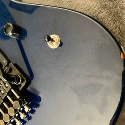 Kramer Nightswan 1988 - Blue Sparkle w. Juarez Vintage Pickups image 8