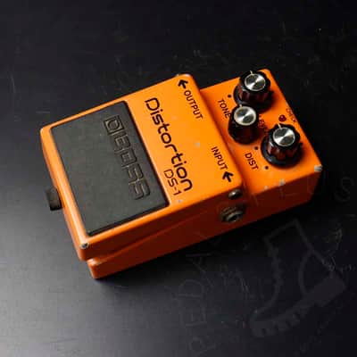 Boss DS-1 Distortion (Black Label) 1982 - 1988 - Orange image 2