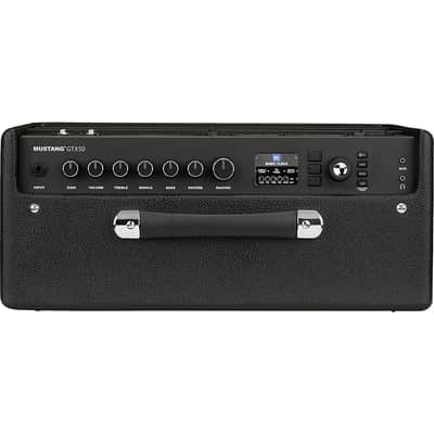 Fender Mustang GTX50 50W 1x12 Guitar Combo Amp - Regular Black image 4
