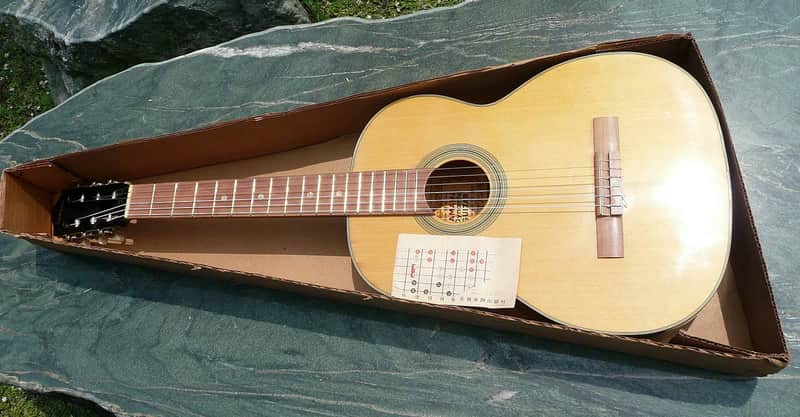 Yamaha Dynamic Guitar No.S50 1966 Natural Japan Vintage | Reverb