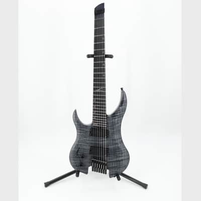 Legator Ghost G7FSSL Left-Handed 7-String Headless Multiscale Guitar - Satin FM Black image 2