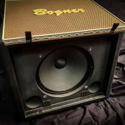 Bogner 112CP Closed Back Dual Ported 1x12" Guitar Speaker Cabinet 2010s - Black image 2