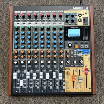 Tascam Model 12 Digital Recording Mixer w/ DAW Controller Audio Interface (Pre-Owned) image 1