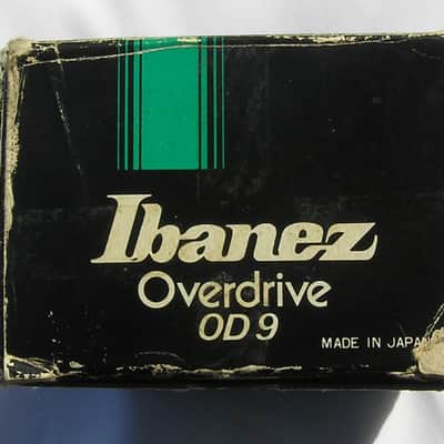 1981 Ibanez OD-9 Metallic Green Mint in the Box Fuzz image 14