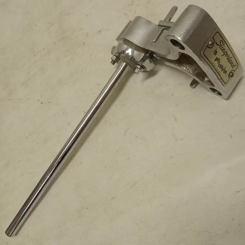 Slingerland Double Set-O-Matic Tom Drum Arm Holder Ball-Mount Stand/Bass Post70s image 1