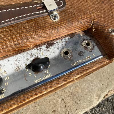 Fender Princeton 5F2 Narrow Panel 4-Watt 1x8" Guitar Combo 1956 - 1957 - Tweed image 7