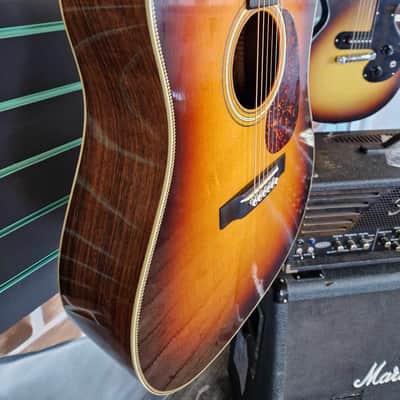 Blazer & Henkes Phoenix Deja Vu 1999 Sunburst Acoustic Guitar image 3