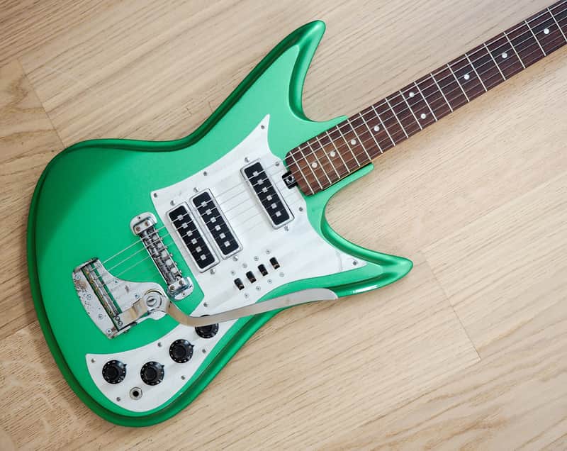 1960s Teisco Del Rey K3L ET-312 Shark Fin Vintage Electric Guitar