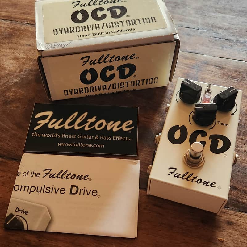 2015 Fulltone OCD V1.7 PCB Metal White