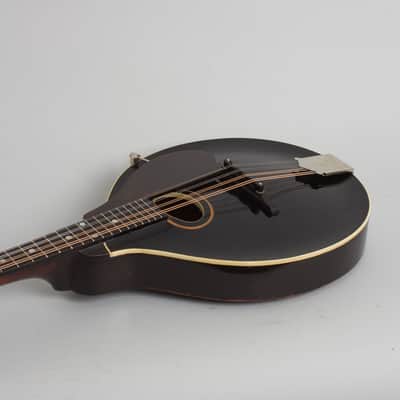 Gibson  Style A Snakehead Carved Top Mandolin (1925), ser. #77389, black tolex hard shell case. image 7