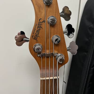 Sadowsky MetroExpress Hybrid P/J Bass 5-String with Pau Ferro Fretboard LEFT HANDED - Olympic White image 3