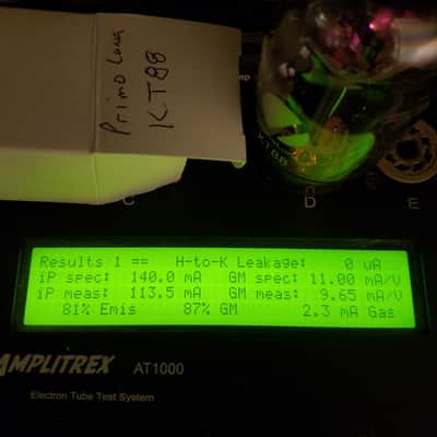 Shuguang KT88 tNOS AT1000 TESTED Vacuum Tube Prima Luna Beam Power Tetrode 2000-2018 image 3