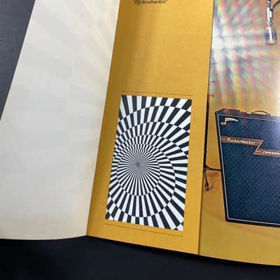 1968 Rickenbacker Amp Catalog Case Candy Brochure image 3