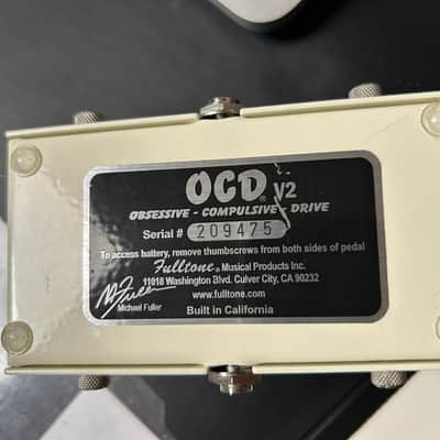 Fulltone OCD V2 2017 - 2022 - White image 2