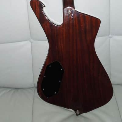 Rare Ibanez Iceman with sliding pickup 1976 Tobacco Sunburst image 2