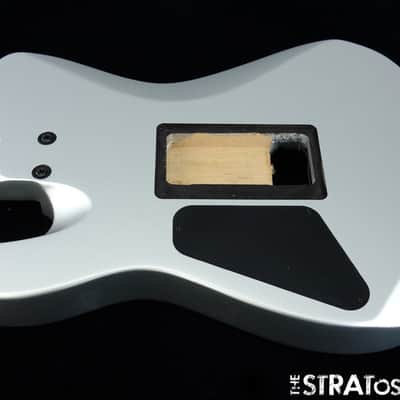 2018 Charvel San Dimas 2 Pro Mod BODY HH Floyd Rose Route Tele Shape Silver image 3