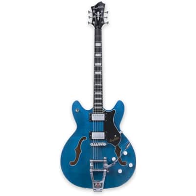 Hagstrom Tremar Viking Deluxe - Cloudy Seas image 1