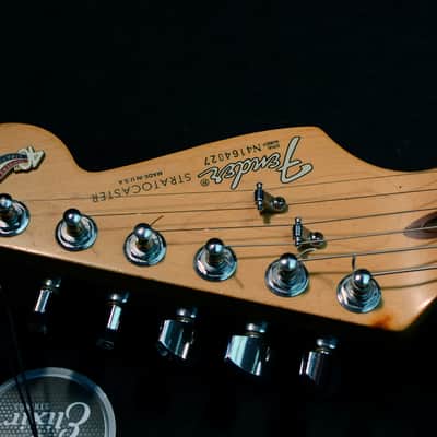 Fender American Standard Stratocaster with Maple Fretboard 1993 - Caribbean Mist image 2