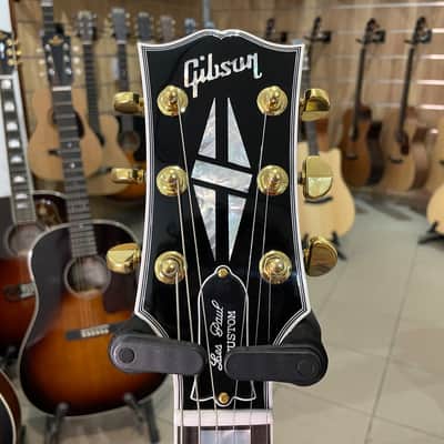 Gibson GIBSON Les Paul Custom with Ebony Fingerboard Gloss Ebony 2023 2023 - Ebony Fingerboard Gloss Ebony image 3