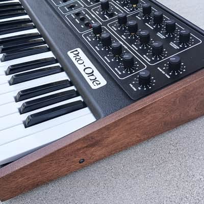 Sequential Circuits Pro-One -Turbo CPU/Midi - Techsmechs TM-2 keyboard - Pro-Serviced w/Restoration image 3