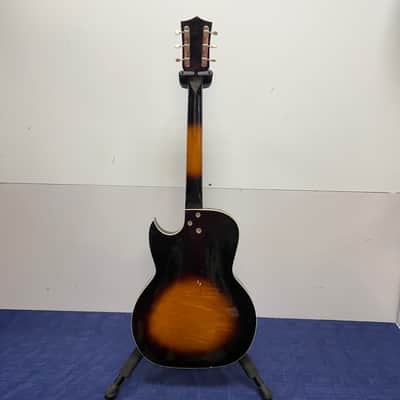 Vintage 1960 Kay Truetone 573 Speed Demon Hollow Body Electric Guitar with Case image 17