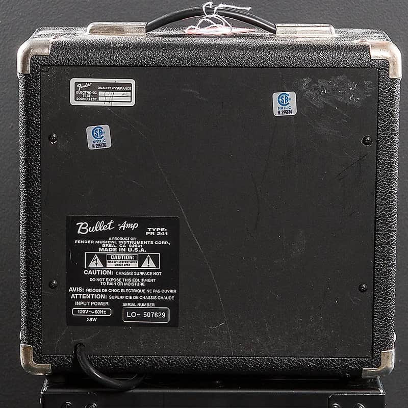 Fender Bullet 2-Channel 15-Watt 1x8" Guitar Practice Amp 1994 - 1998 image 2