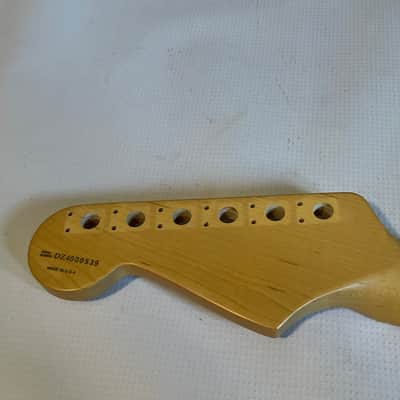 2004 Fender USA American 50th Anniversary Deluxe Stratocaster Guitar Neck 22 Fret Maple FB (Clean) image 17