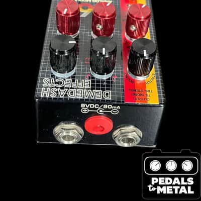 Demedash Effects T-60 Analog Modulator 2021 - Black - X16508 image 4