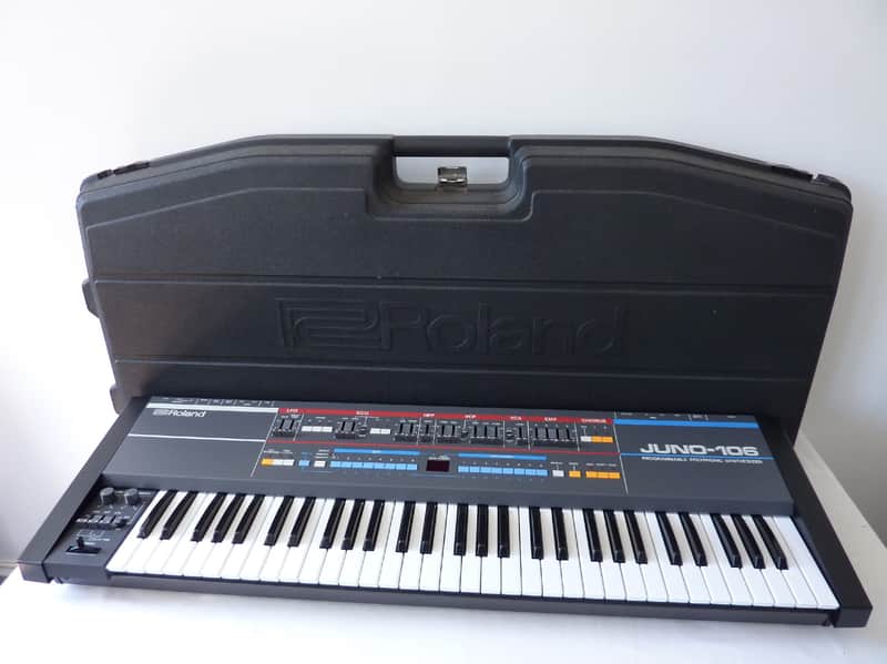 Roland Juno 106 - Serviced image 1