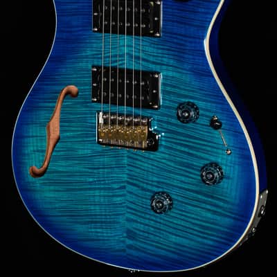 PRS SE Custom 24 Semi-Hollow Piezo Lake Blue (109) image 1