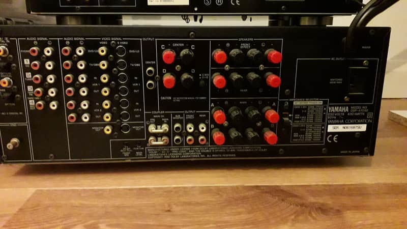 Yamaha Natural Sound AV Amplifier DSP-A1092 1997/1998 Black | Reverb
